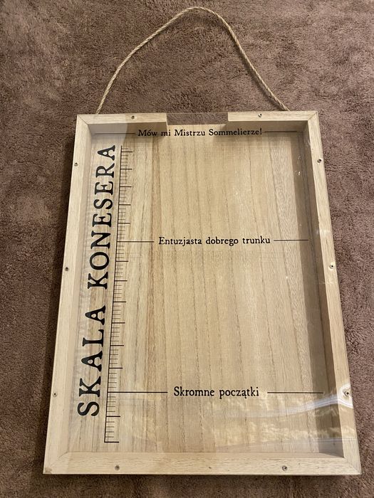 Tablica na korki od wina