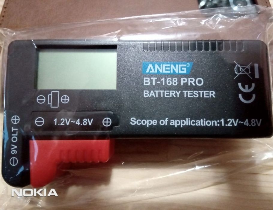 Для тестування батарейок  ANENG -168 Pro.