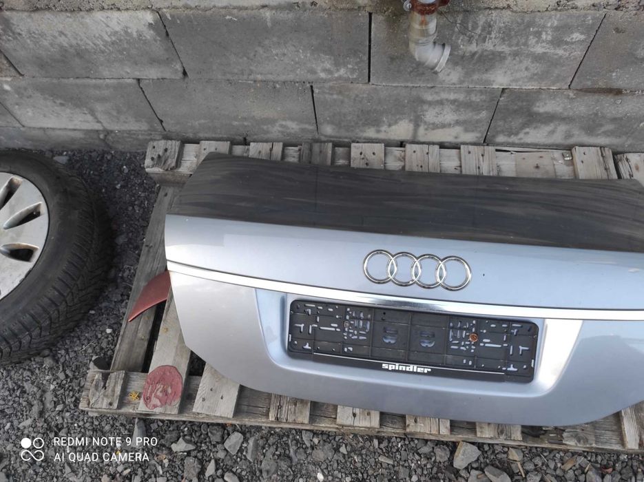 Audi A6 C6 LY7H klapa bagażnika sedan w kolor