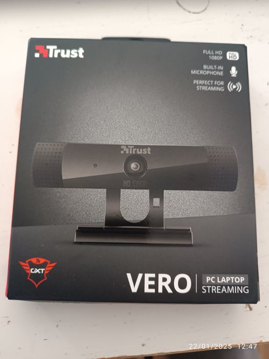 Webcam TRUST GXT (Full HD-8MP-1920x1080p-USP 2.0)