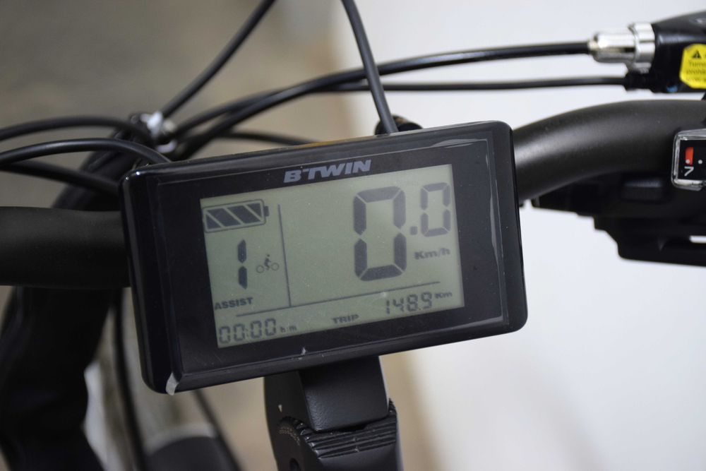 bicicleta elétrica BTWIN roda 28