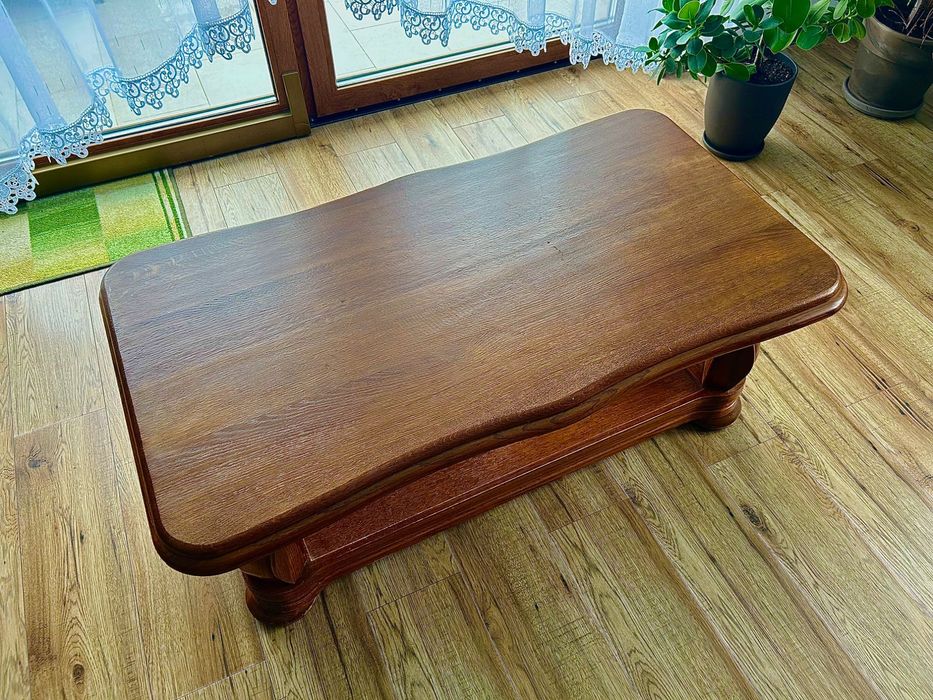Ława dębowa 120x65 H42