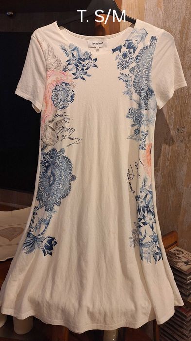 Vestido Branco Desigual T. S/M