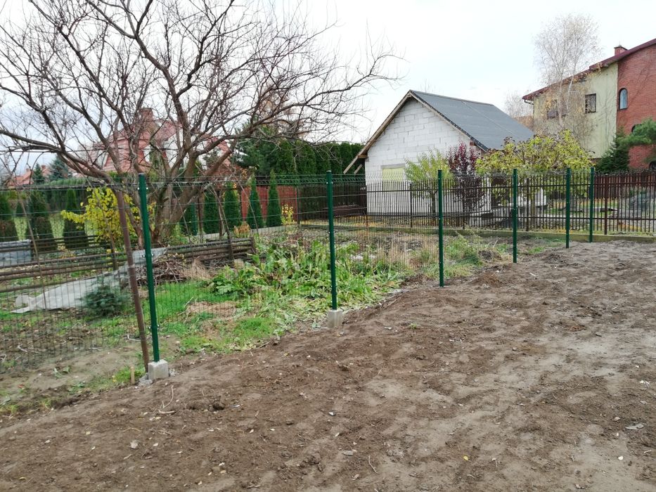 Ogrodzenie panelowe, tymczasowe, płot, brama, furtka, siatka wraz mont