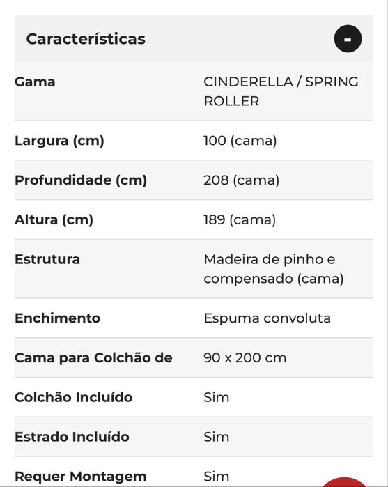 Beliche criança com colchões incluídos