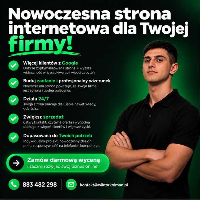Strony internetowe dla firm | WWW + SEO + rezerwacje