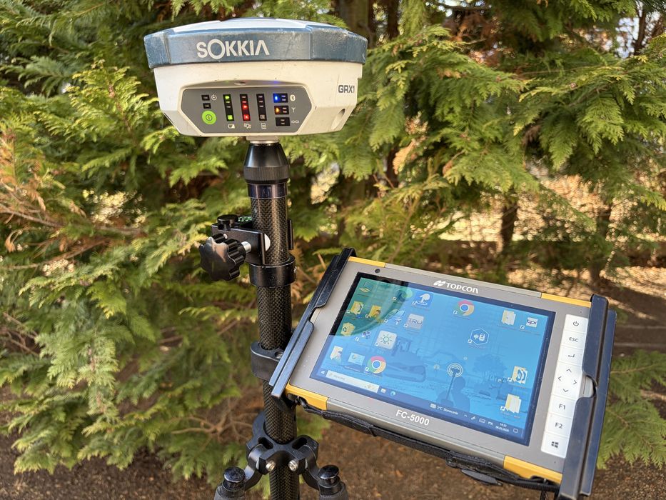 Sokkia GRX1/u GNSS + Topcon Fc-5000 zestaw pomiarowy Geodezja + gratis