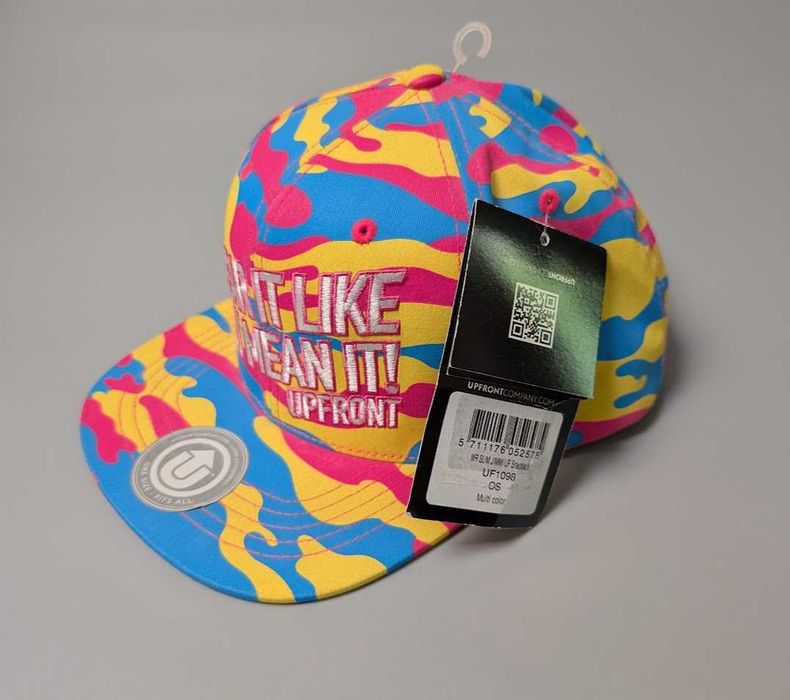 Унісекс Кепка, бейсболка снепбек, UPFRONT multicolor snapback , Данія