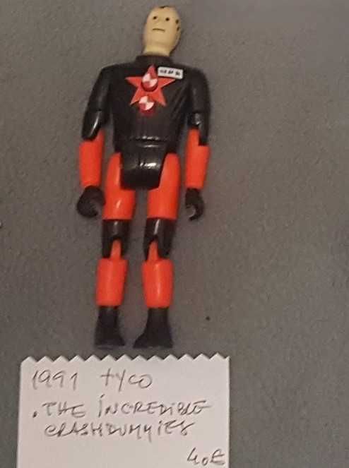1991 - The Incredible Crash Dummies - 10 cm - TYCO - Raro.