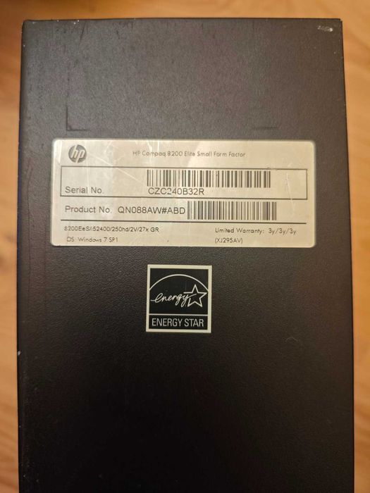 HP Compaq 8200 Elite SFF