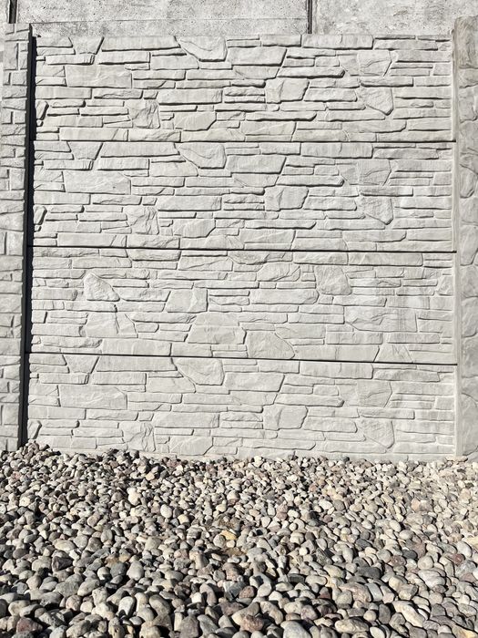 ogrodzenia betonowe dwustronne 67 zł metr bieżący -1,5 wysokości