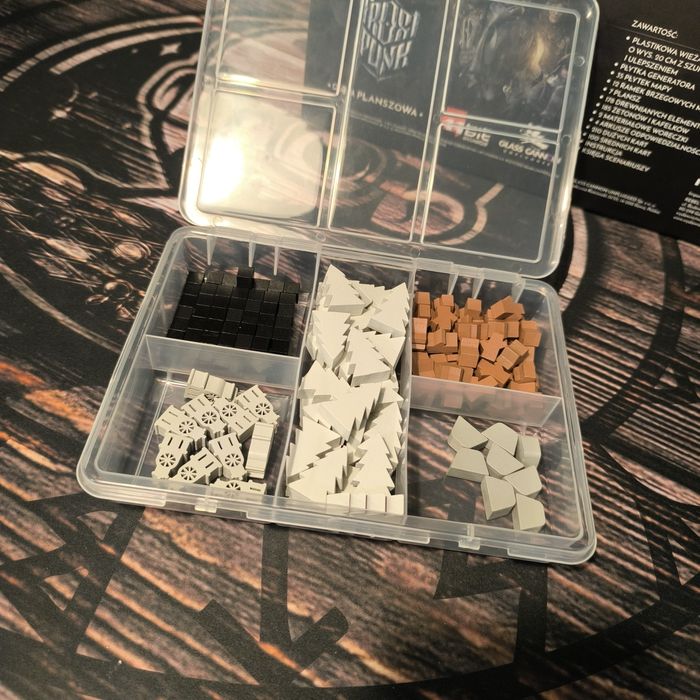 Gra planszowa "Frostpunk" + 4 organizery