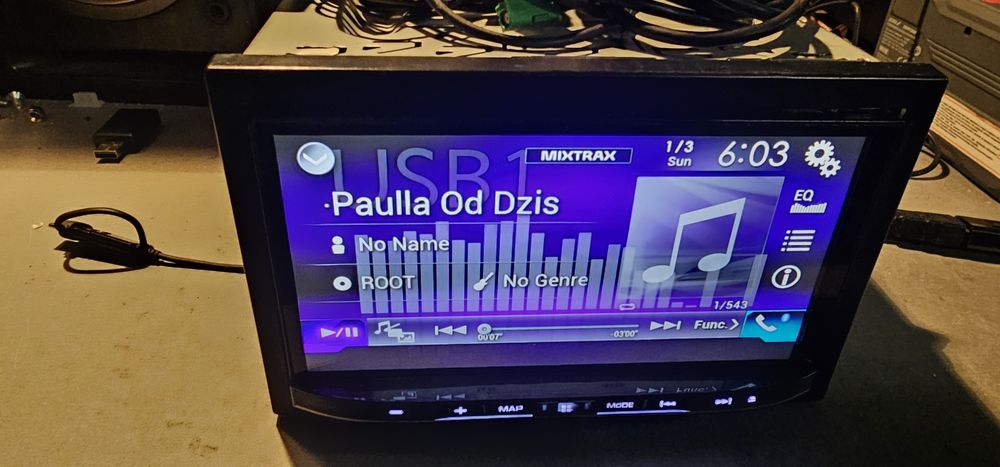 Pioneer Avic-F88dab+ 7 cali 2 din Android Auto  Carplay  bezprzewodowe