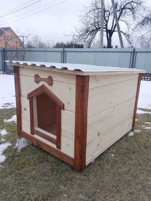 Будки для собак виготовляємо різні варіанти та розміри