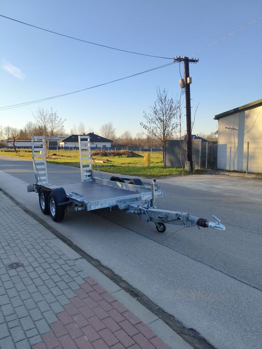 DMC 3500 kg mocna przyczepa pod minikoparkę wozidlo walec i inne maszy