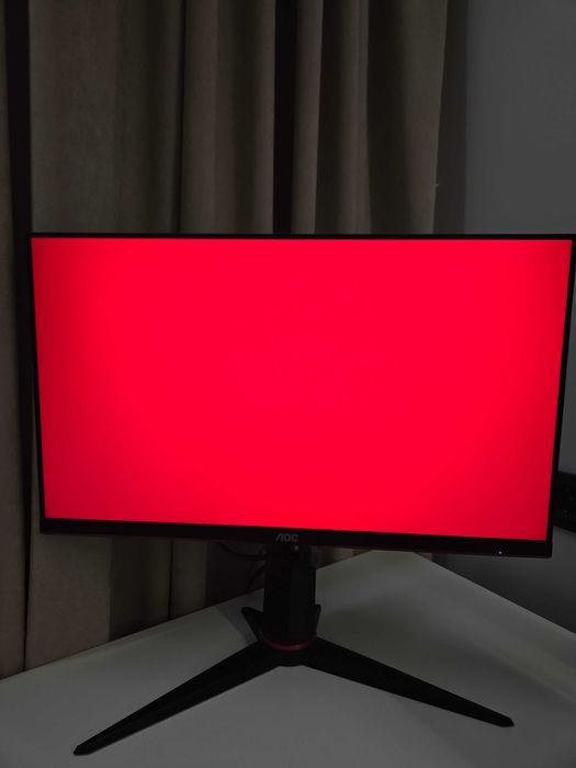 Монітор 23.8" AOC 24G2U/BK IPS 144Hz 1ms (Pivot, USB-хаб, динаміки)
