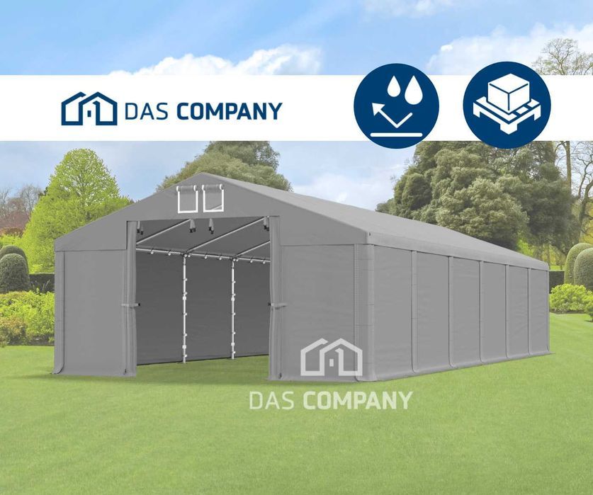 Namiot Magazynowy CAŁOROCZNY 5x12x2m Hala Namiotowa Namiot Handel S SD