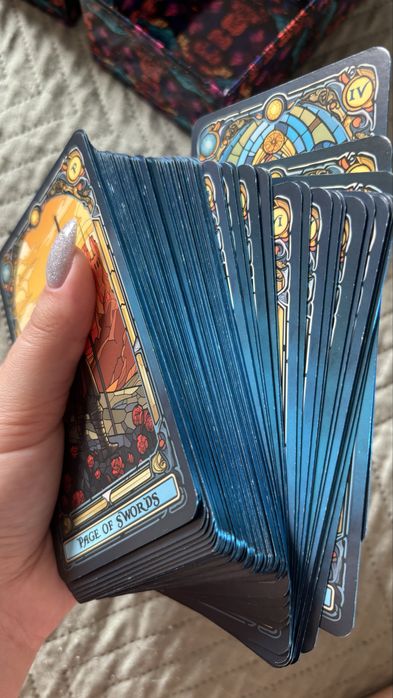 Карти Таро Вітражів Stained Glass Tarot