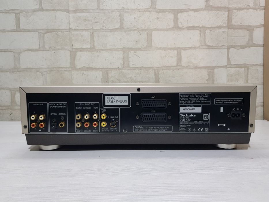 Топ! DVD/CD програвач/проигрыватель  Technics DVD-A 10 б/у з Німеччини