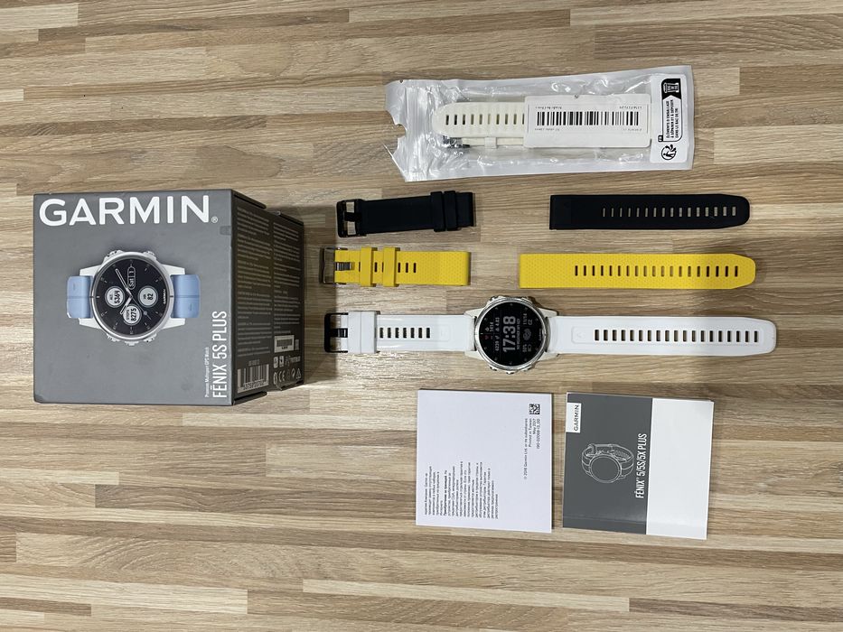 Zegarek GARMIN Fenix 5s plus . Mapy, GPS,GLONAS okazja !!!
