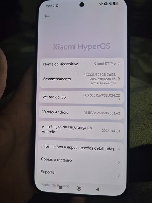 Xiaomi 17T pro azul 12GB+512GB