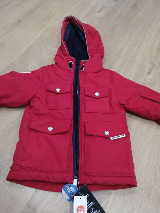Kurtka narciarska, snowboardowa, zimowa, cool club, smyk, 92