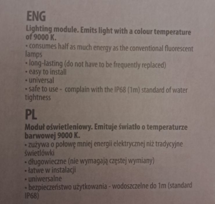 Aquael Leddy Tube Plant 2.0 10W