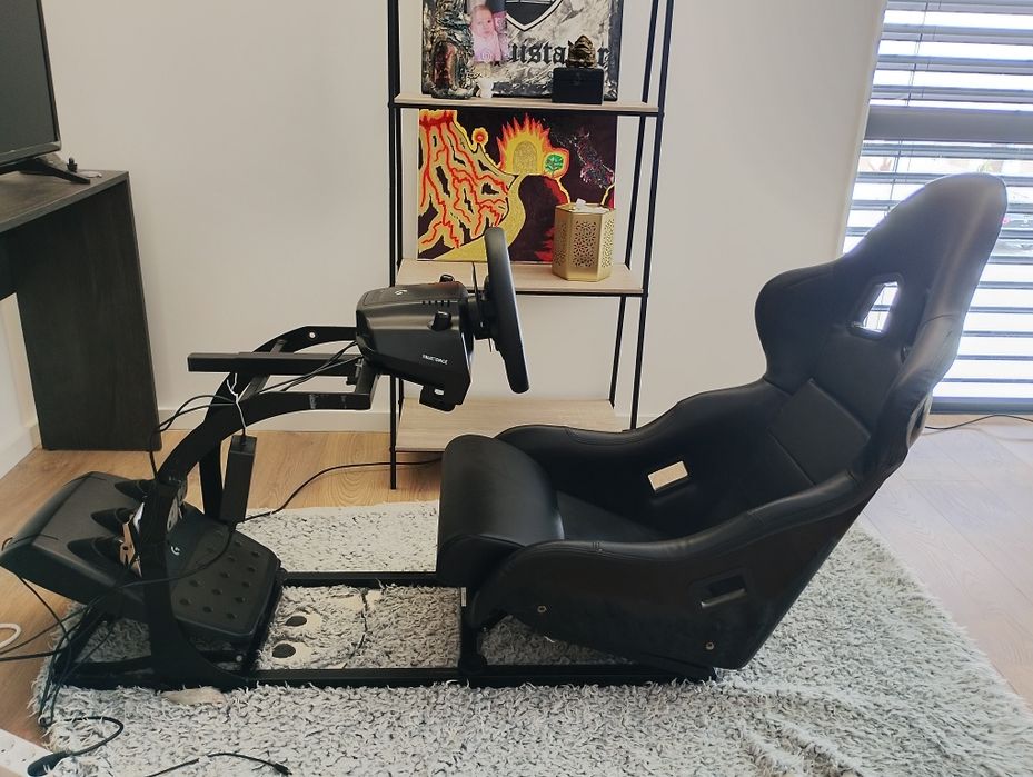 Logitech G923 + Pedais + Shifter + Cockpit