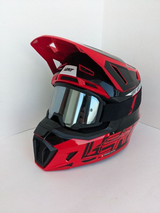 Новий Мотошолом Leatt 7.5 pозмір S 55-56 i маска 4.5: 10 250 грн