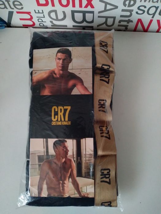 Bokserki CR7 złote r. XL -4 szt.