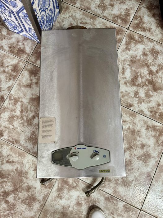 Esquentador inteligente Vulcano em inox