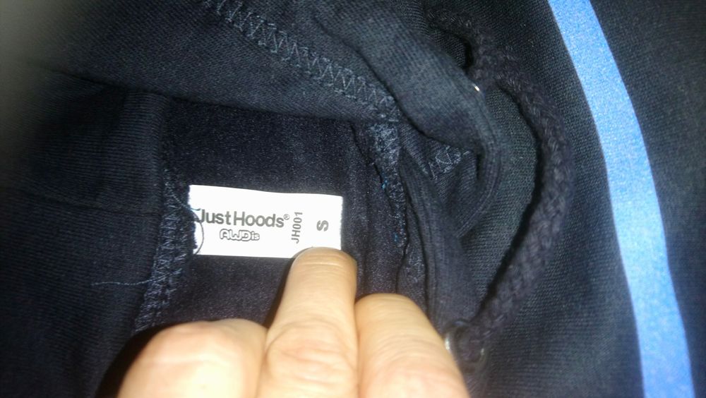 Bluza z kapturem marki Awdis Just Hoods rozmiar S nowa