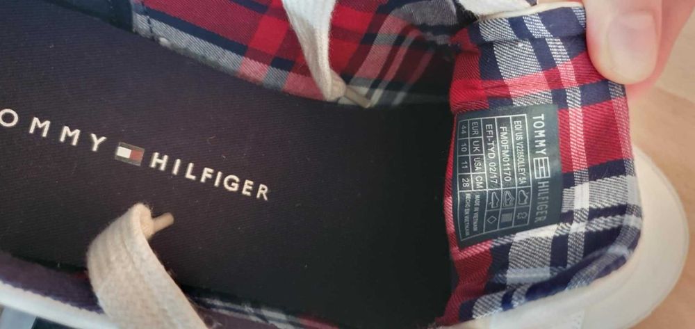 Sneakersy niskie męskie Tommy Hilfiger, rozmiar 44