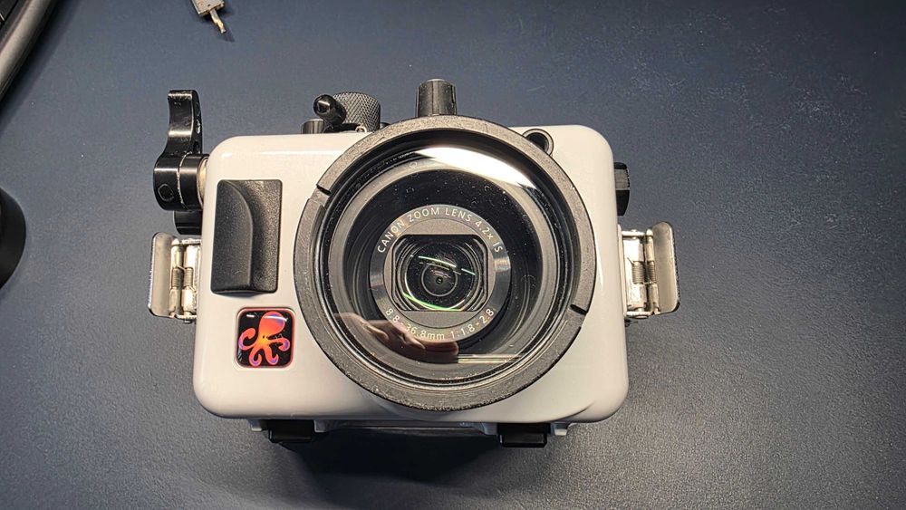 Zestaw Canon G7 X mark II z obudową podwodną Ikelite