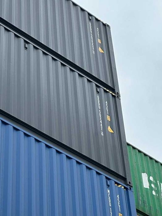 Nowe kontenery One Way 40'HC antracytowe za 9900