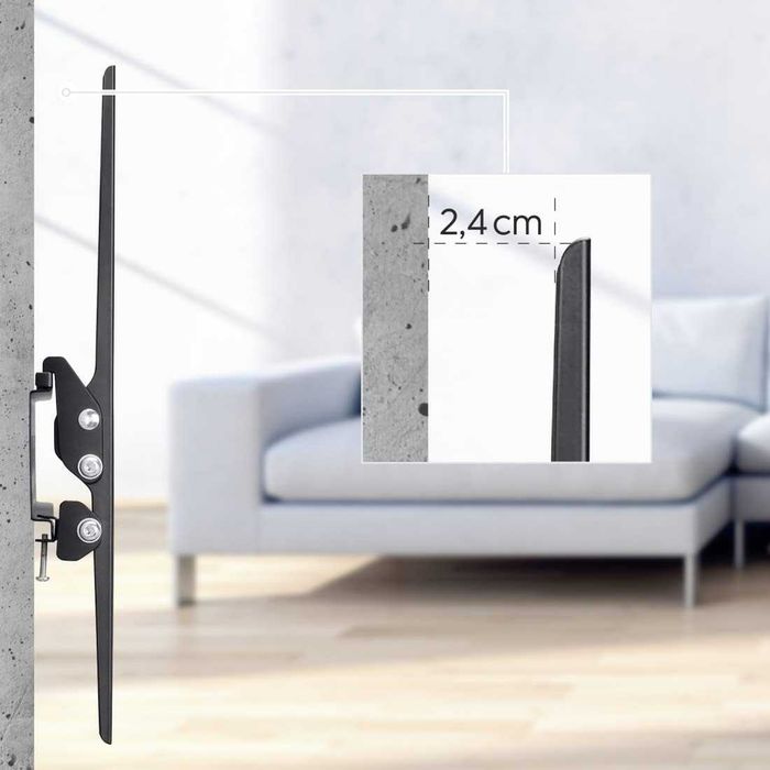 Suporte p televisores até 35 kg (32" a 75"), máx Vesa 400*400