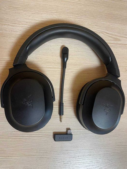 Бездротові ігрові навушники з мікрофоном Razer Barracuda X 2022 Black/HyperSpeed ​​Wireless 2.4 ГГц/Bluetooth /
