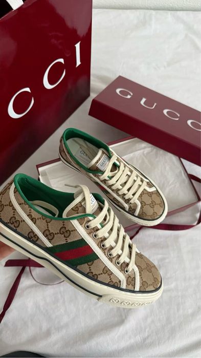 Trampki gucci brązowe