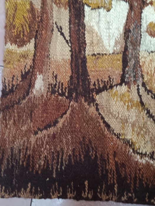 Kilim   " Polanka " Cepelia 80x70 cm