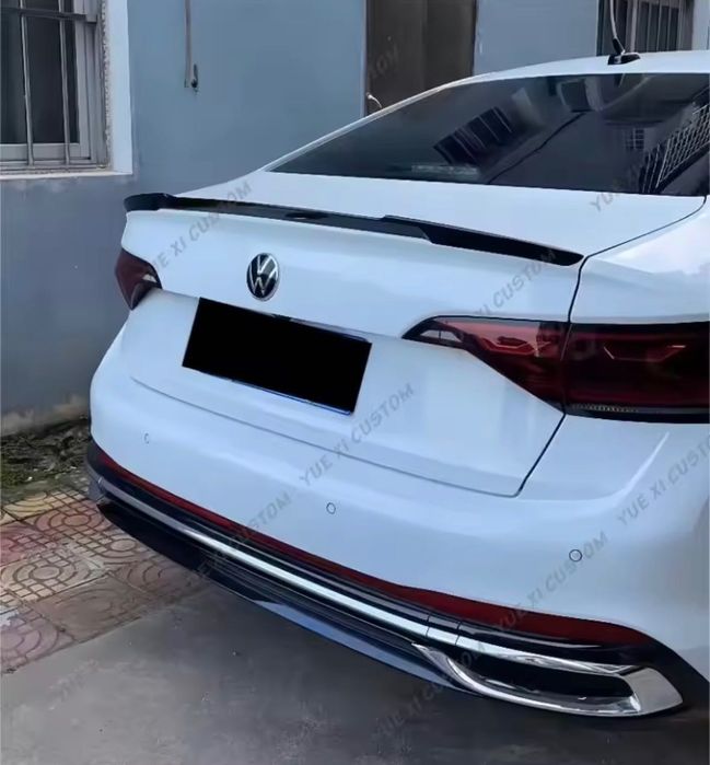 Спойлер Volkswagen Jetta 7 накладка на багажник ляду бленда Джета 7 фольц