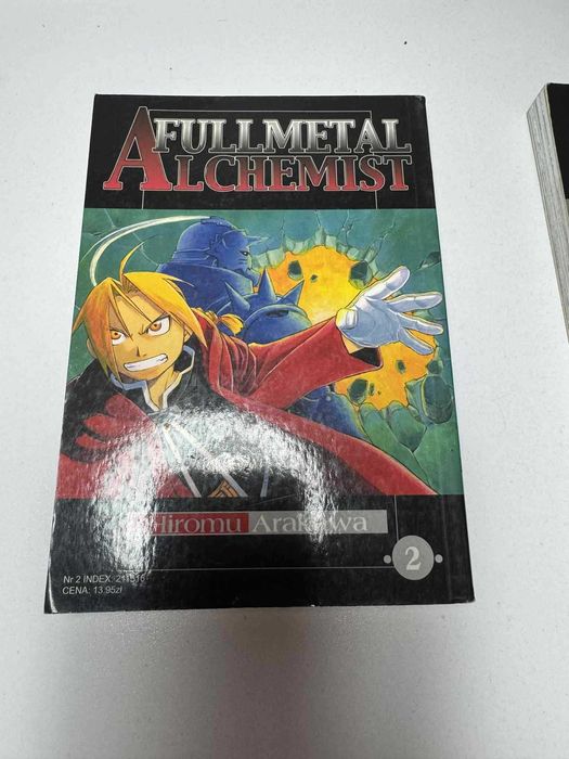 Manga Fullmental Alchemist Hiromu Arakawa tom 2