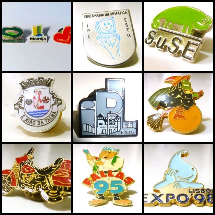 Pins coleccionáveis