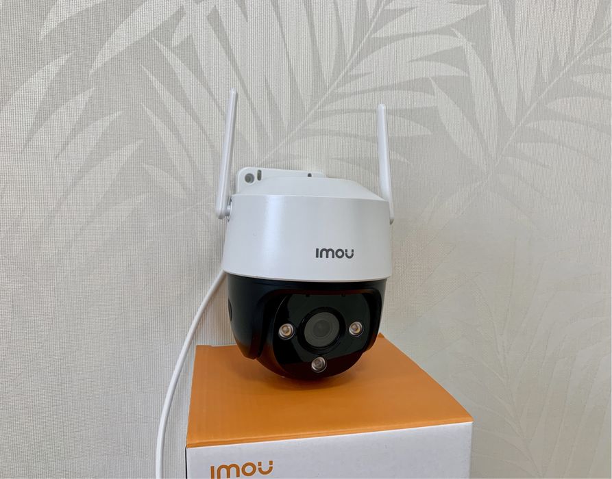 4Mp‼️ Dahua 4Мп поворотная WiFi iP камера уличная вулична зовнішня IMOU PTZ Cruiser SE с микрофоном облачная хмарна для видеонаблюдения відеонагляду