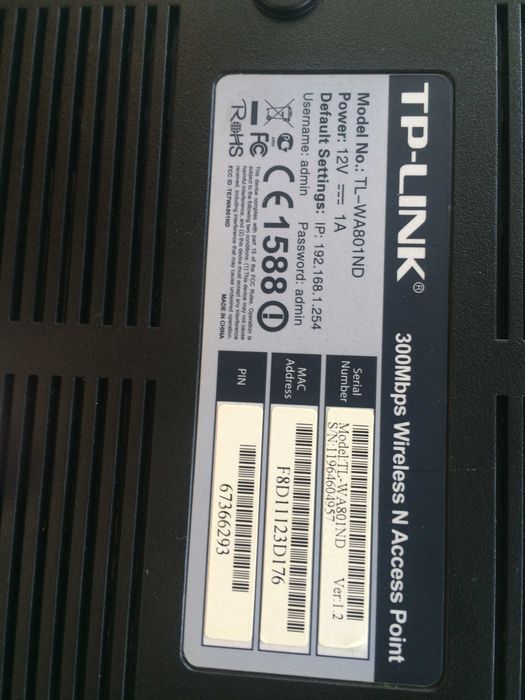 Роутер Маршрутизатор TP-LINK WA801ND