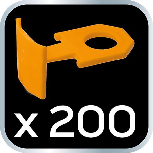 System Poziomowania Płytek 100 + 200 1.5Mm