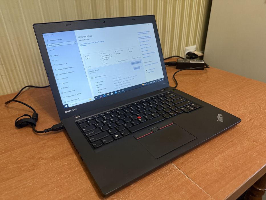 Ноутбук Lenovo T450 core i5 5gen