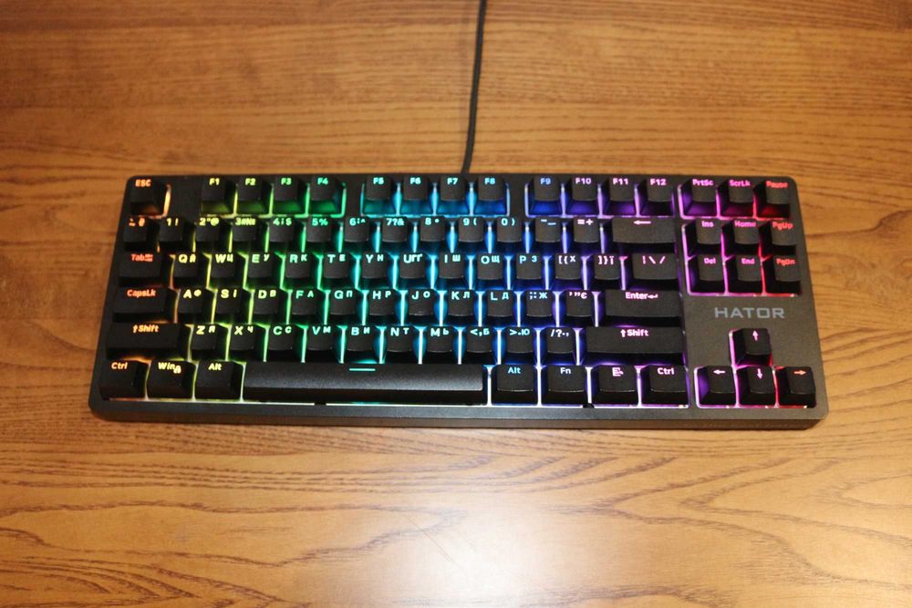 Ігрова клавіатура Hator Rockfall Mecha TKL 2