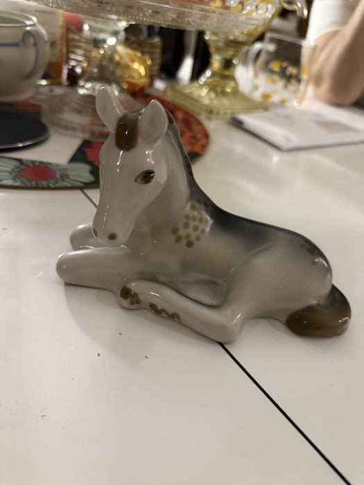 Osiołek ceramiczny Prl-u