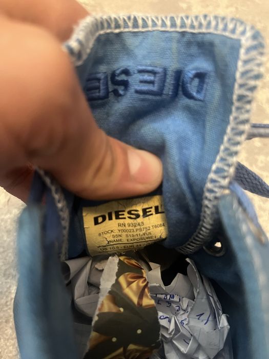 Кеди Diesel з карманами