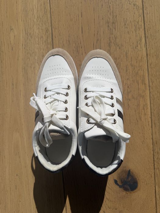 Sneakersy biale roz 37